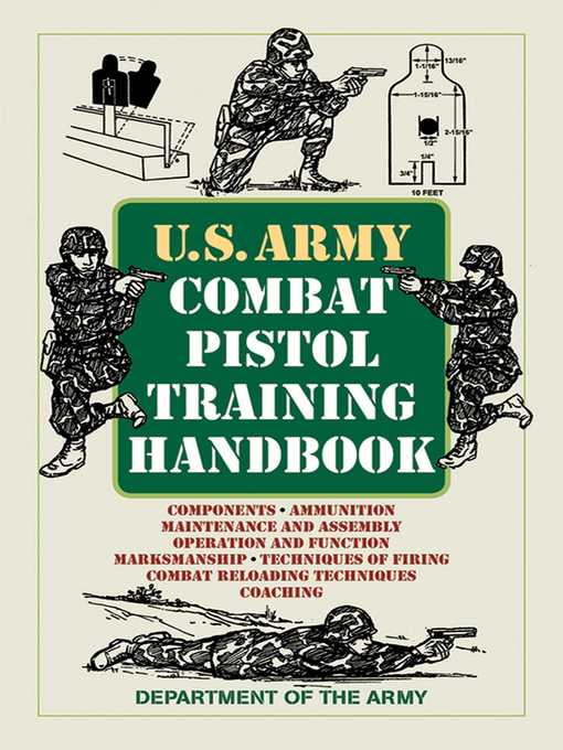 Title details for U.S. Army Combat Pistol Training Handbook by U.S. Department of the Army - Available
